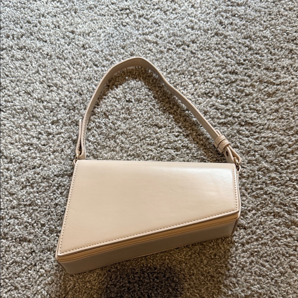 Elegant Cream Women's Handbag